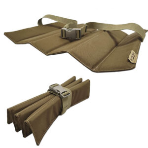 Folding seat, field mat, portable tourist care mat - seat (Coyote)